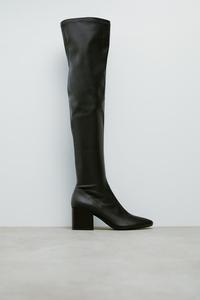 zara boots knee high