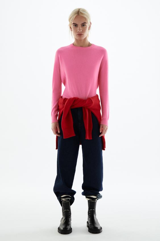 zara flat elastic ankle boots