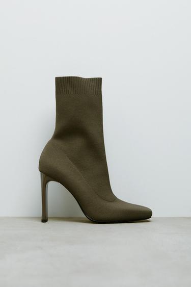 Botines Tacón de Mujer | ZARA Chile