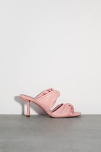Details about / NEW ZARA DUSTY PINK LEATHER HIGH HEELS PUMPS SHOES US 6