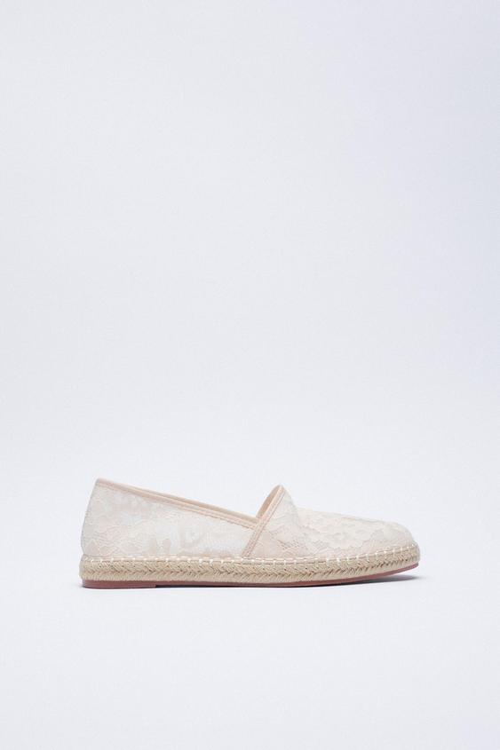 espadrille dentelle