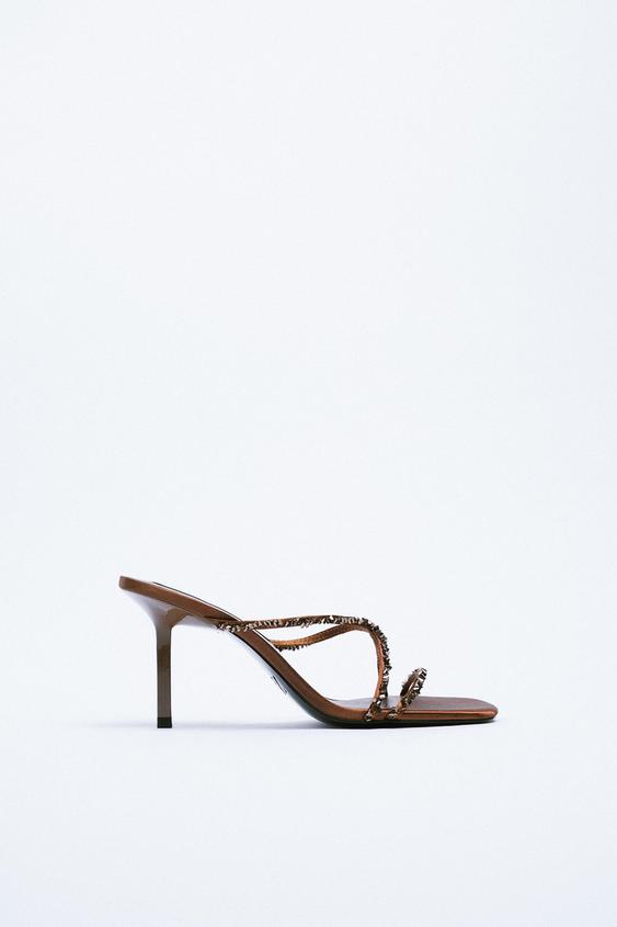 zara heeled shoes