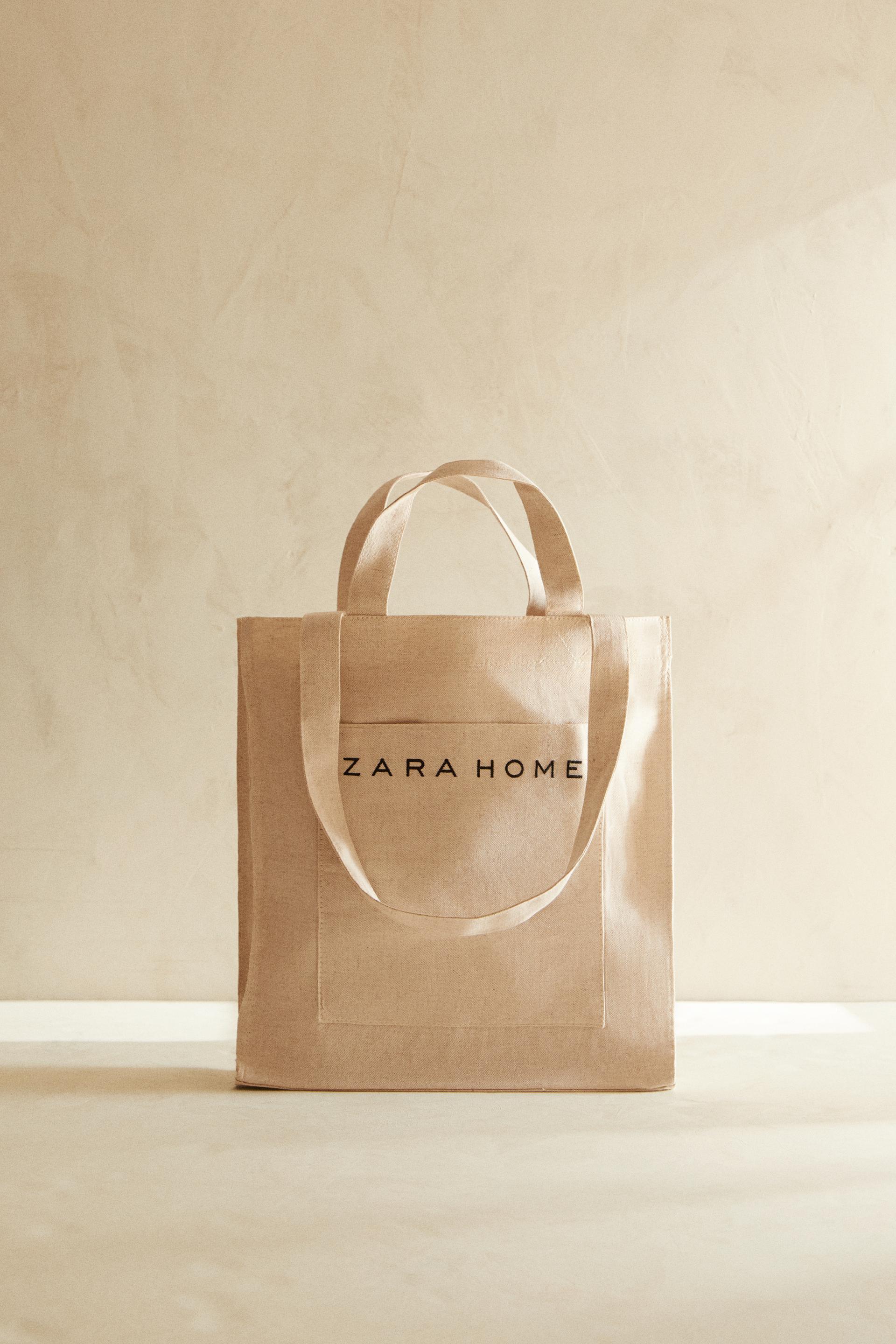 リネン トートバッグ Zara Japan 日本 リネン トートバッグ Zara Japan 日本