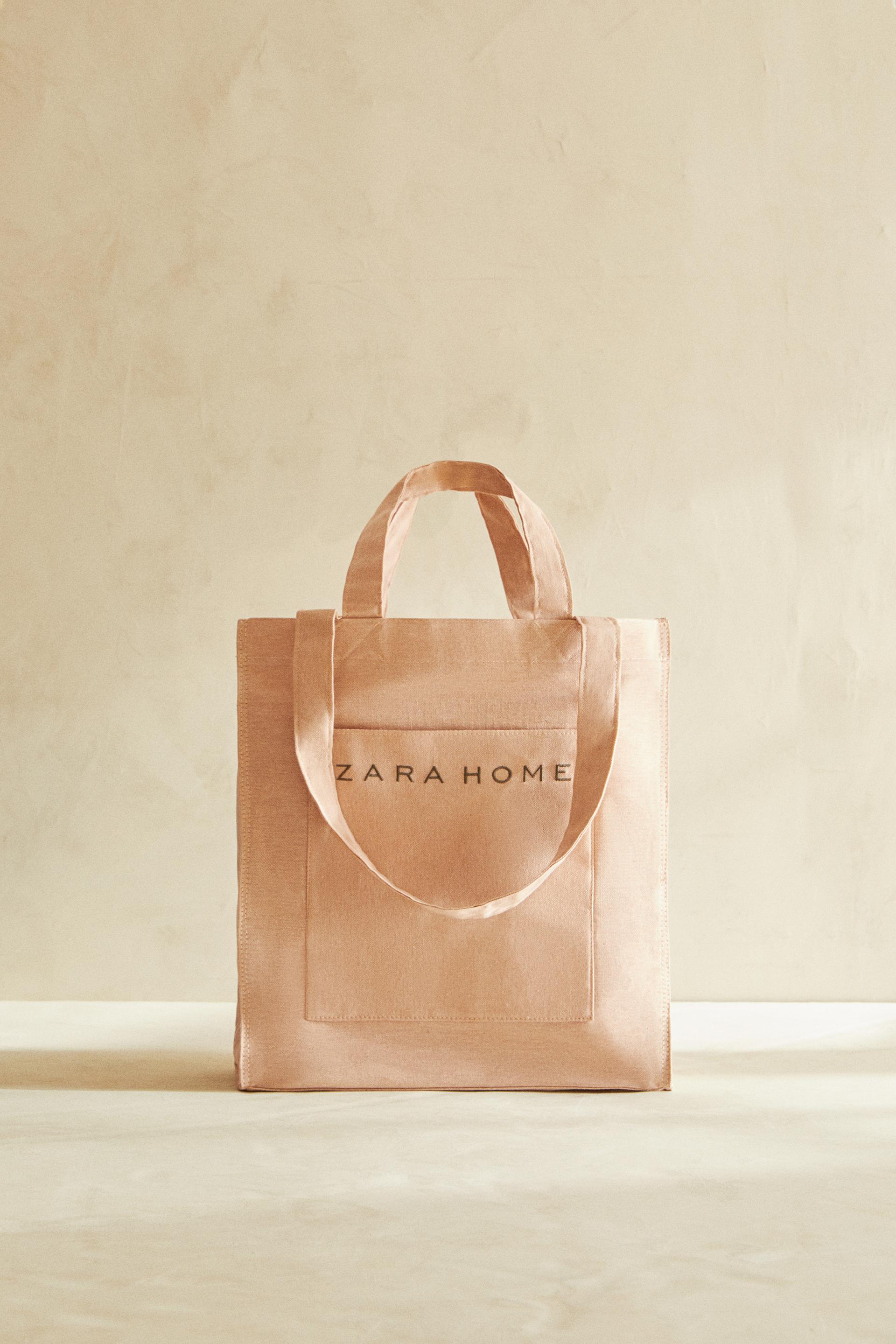 リネン トートバッグ Zara Japan 日本 リネン トートバッグ Zara Japan 日本
