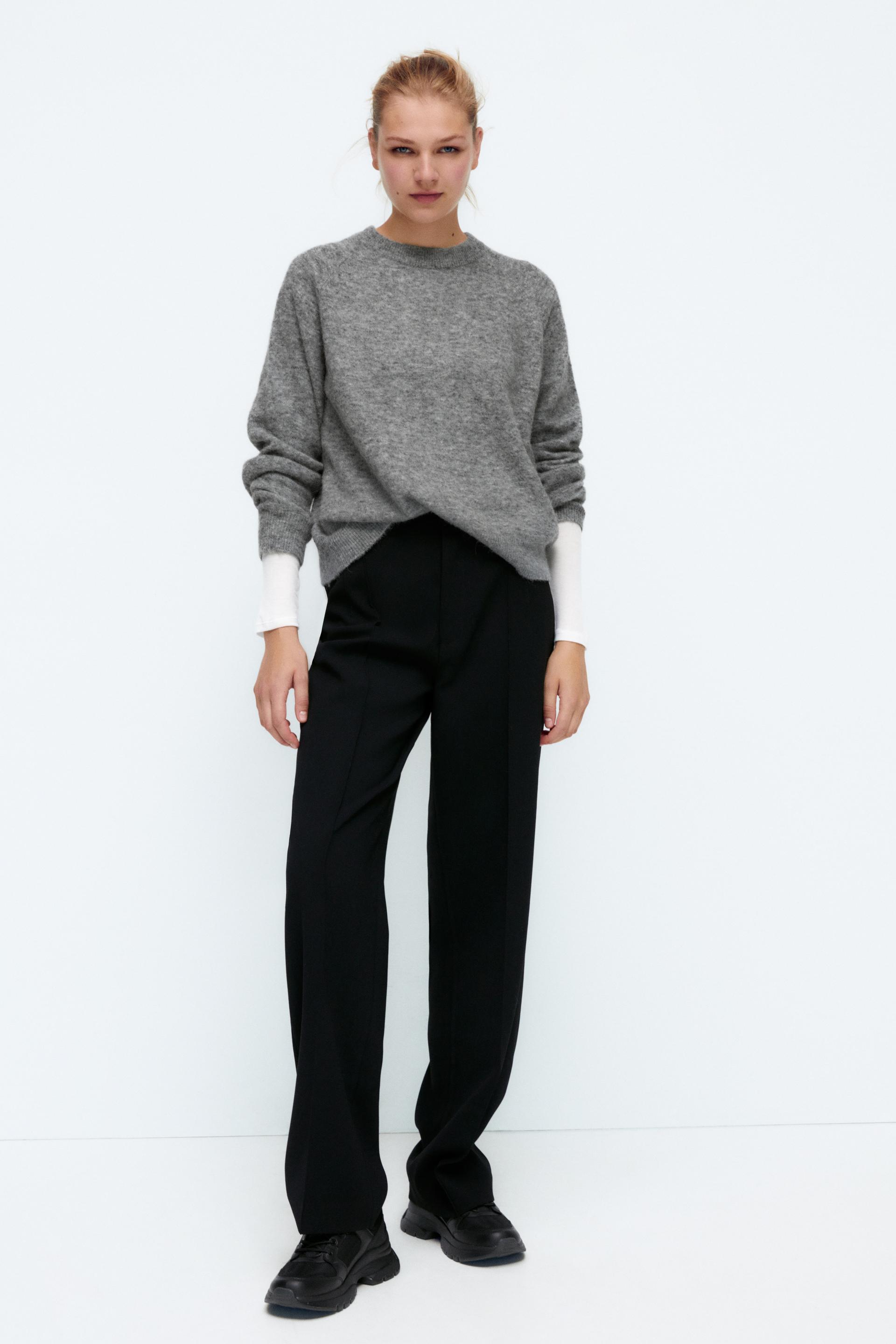 zara chunky sole trainers