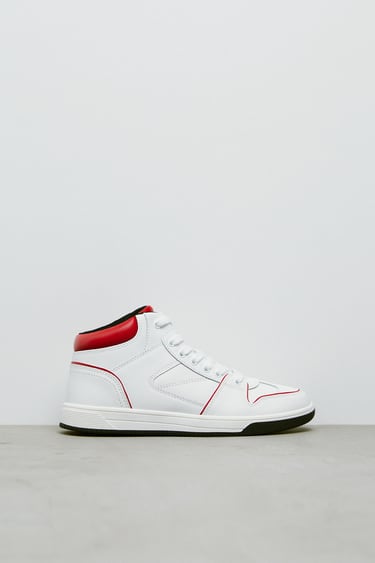 SNEAKERS A STIVALETTO IN PELLE
