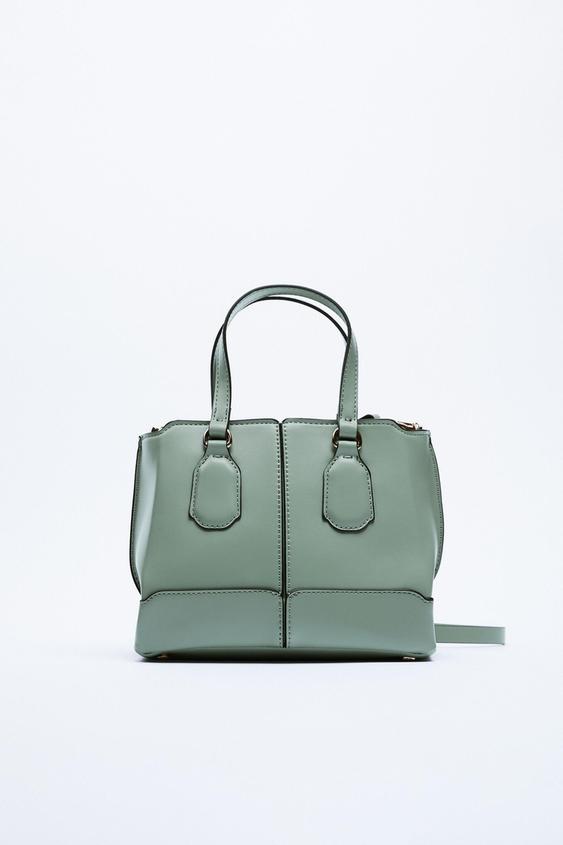 ストラップ シティバッグ ブルー Zara Japan 日本 ストラップ シティバッグ ブルー Zara Japan 日本