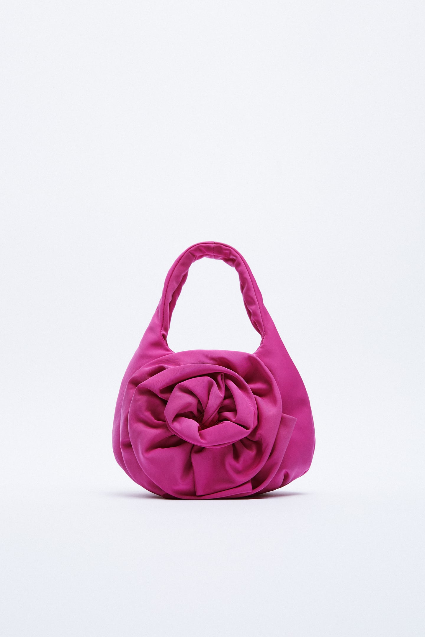 Image 0 of MINI TOTE BAG WITH FLOWER DETAIL from Zara