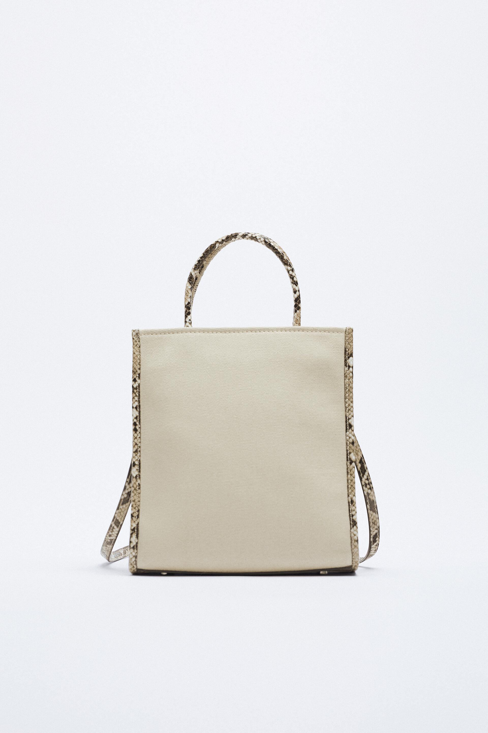 ミニクロスボディ トートバッグ マルチカラー Zara Japan 日本 ミニクロスボディ トートバッグ マルチカラー Zara Japan 日本