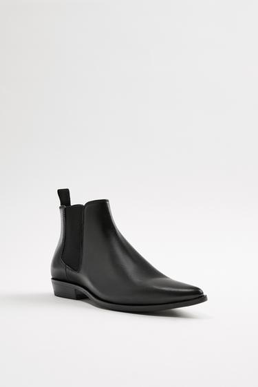 zara black boots