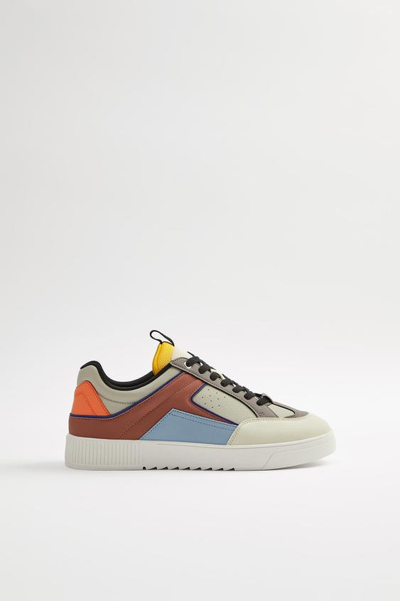 zara multi piece sneakers