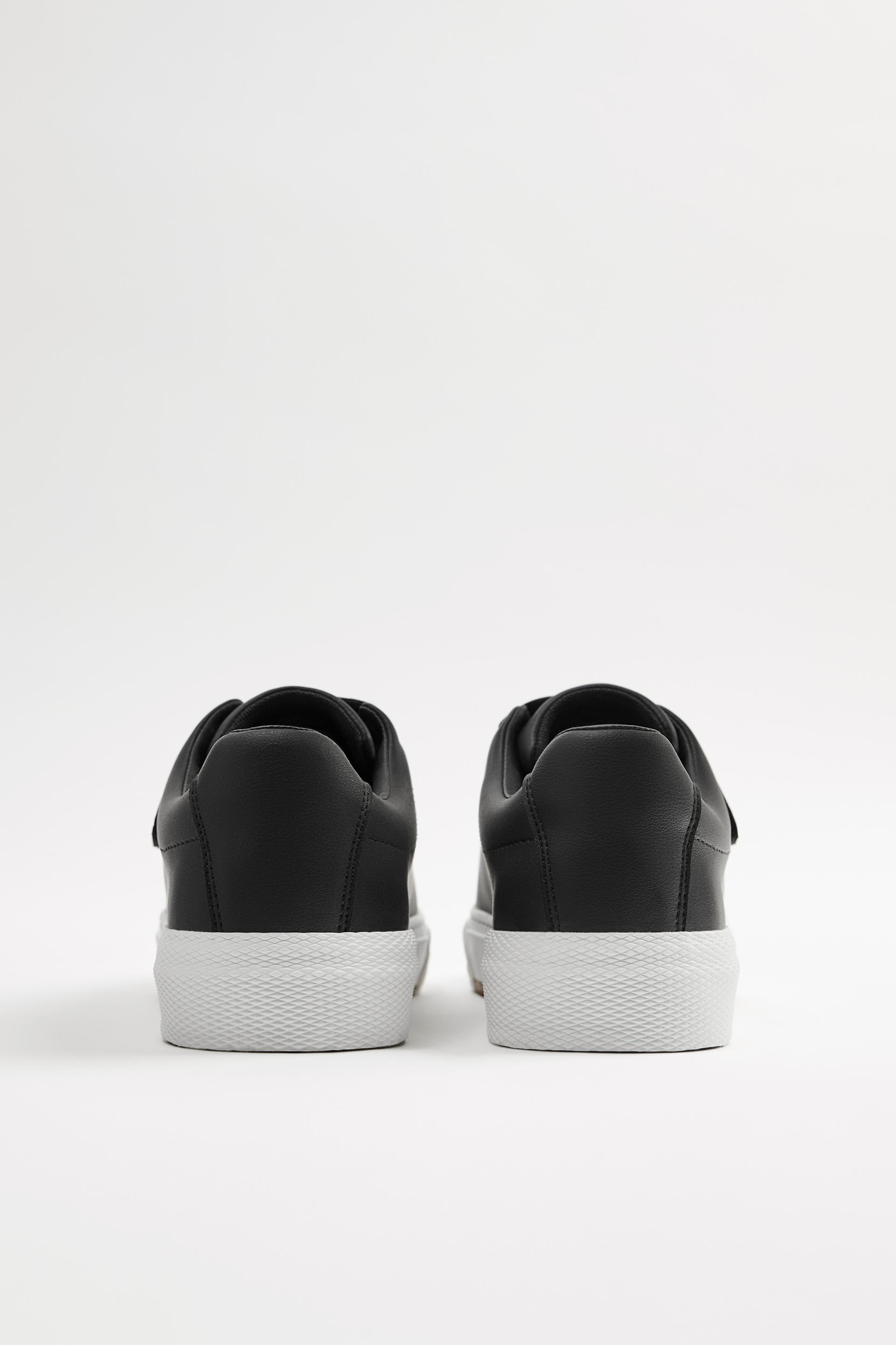 zara laceless sneakers