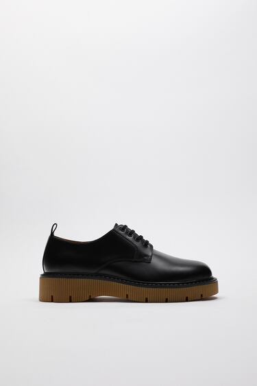 THICK SOLE DERBY SHOES