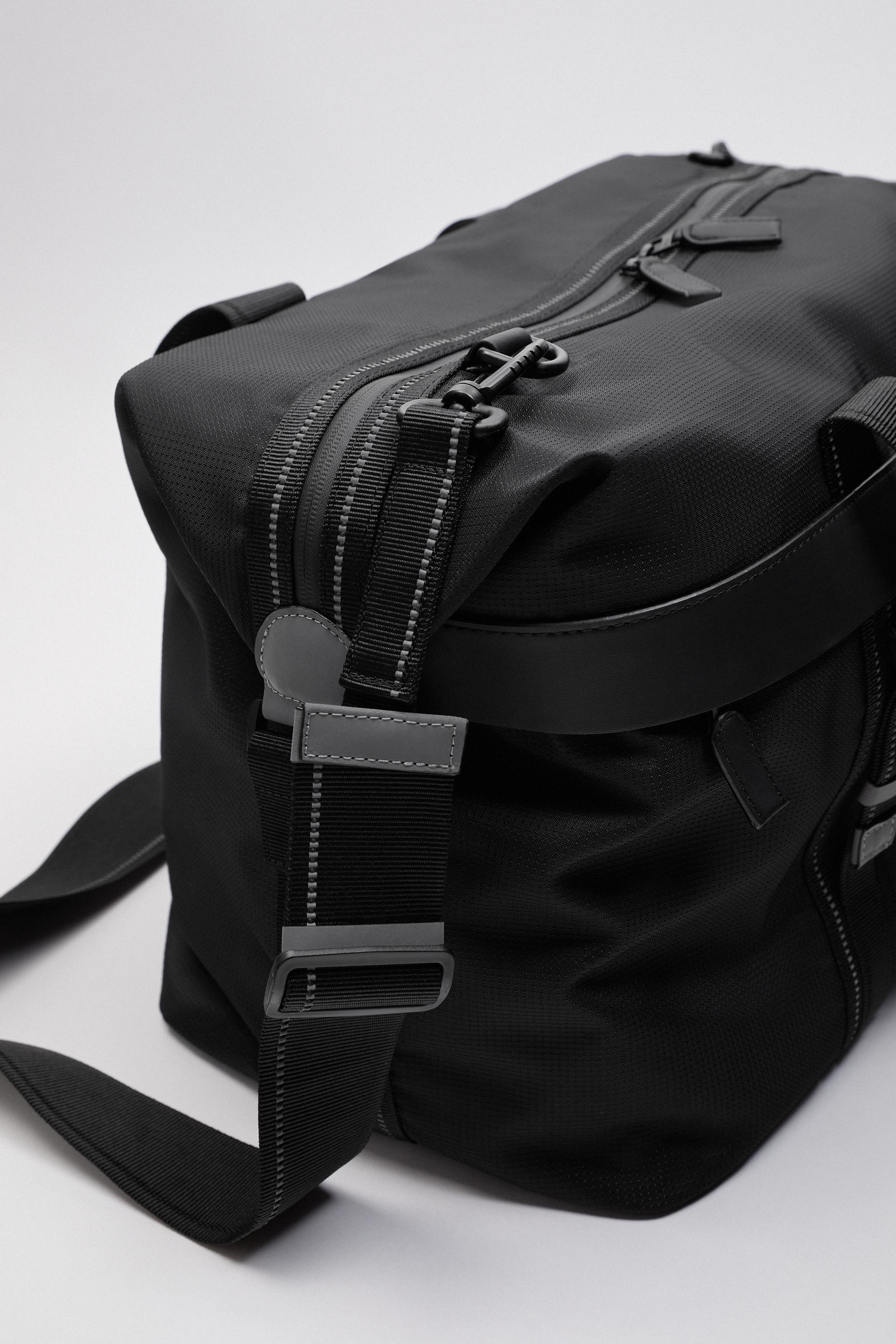 Zara NYLON DUFFEL BAG 2 Zara NYLON DUFFEL BAG 3