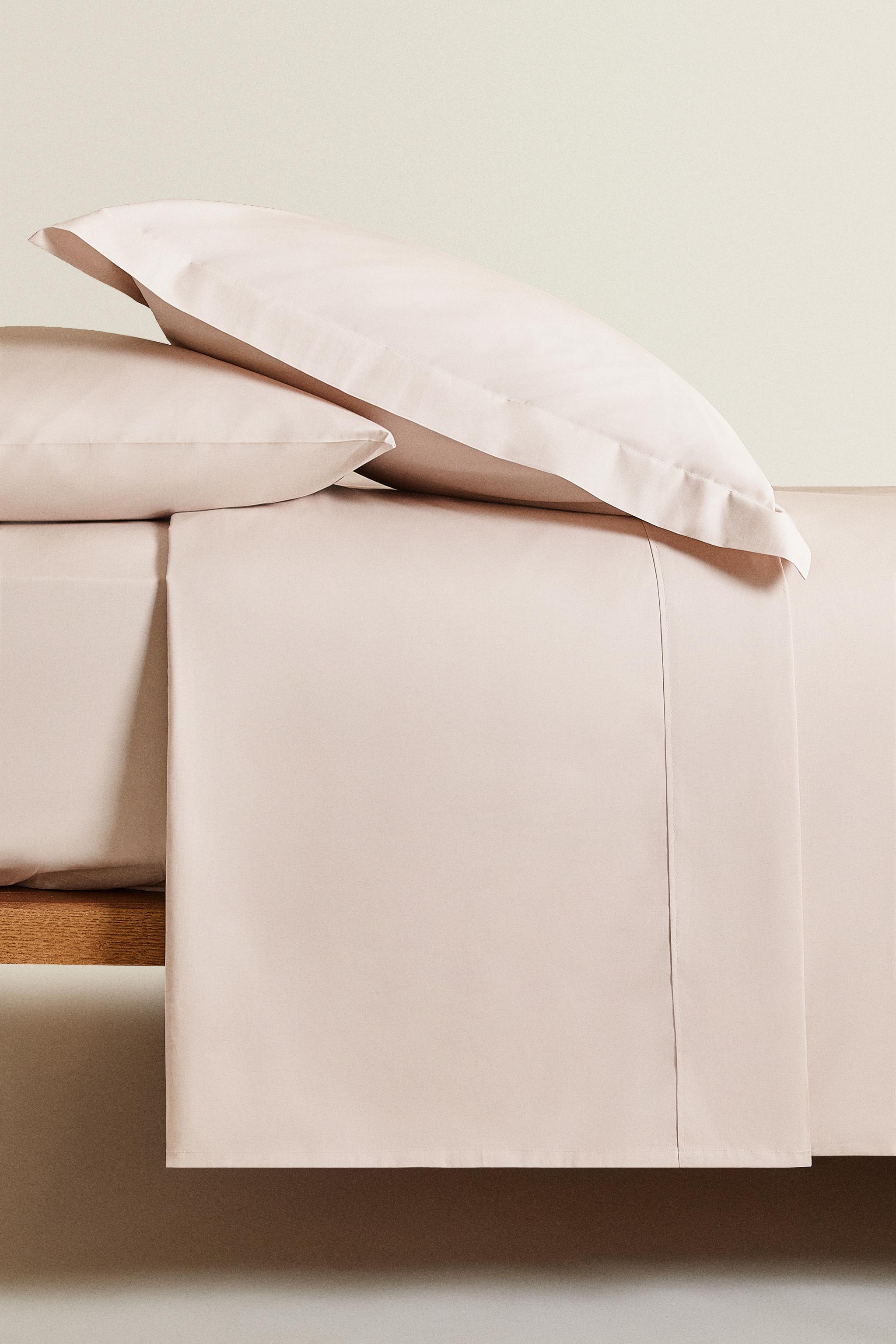 (180 FILS) DRAP DE DESSUS PERCALE DE COTON