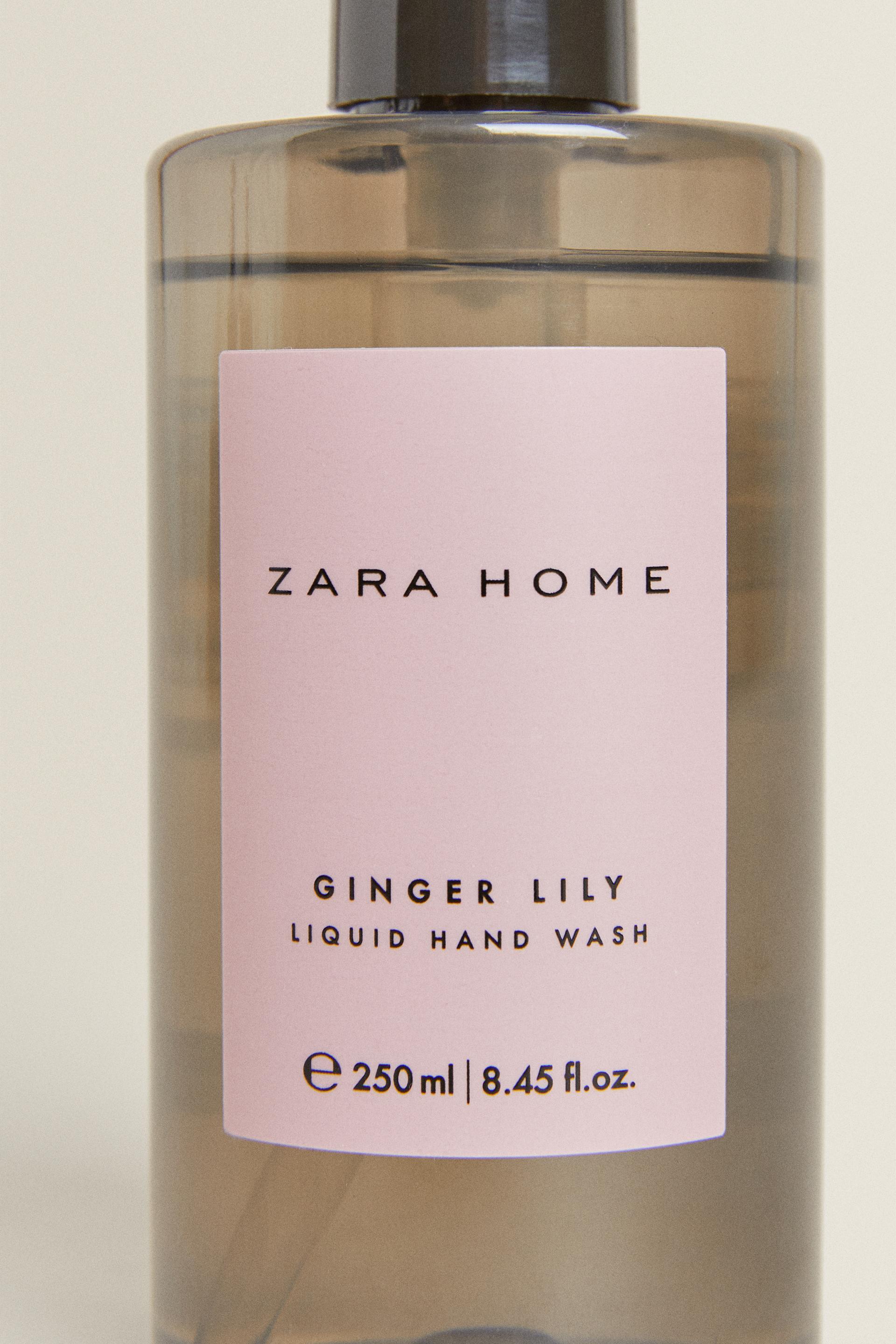 250 Ml Ginger Lily Liquid Hand Soap Lilac Zara United Kingdom 250 Ml Ginger Lily Liquid Hand Soap Lilac Zara United Kingdom
