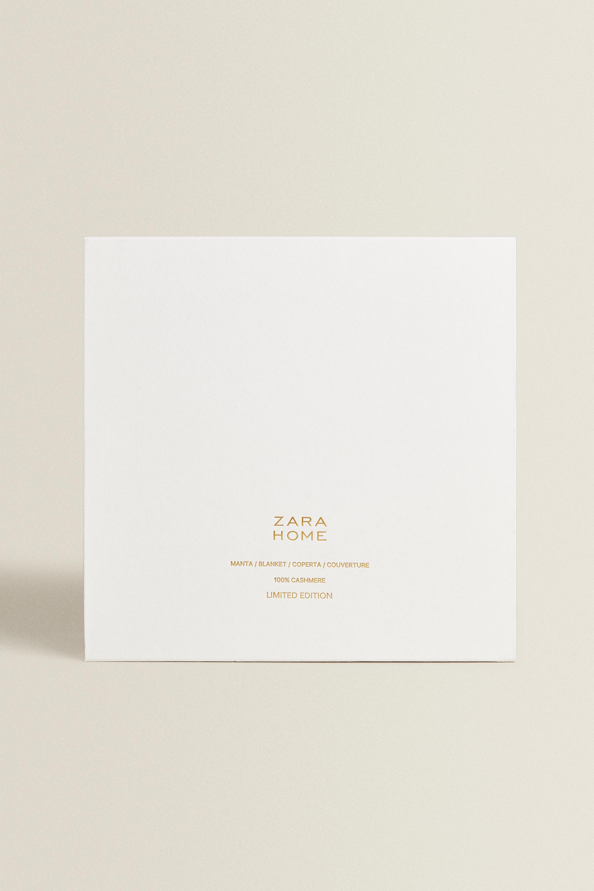 Cashmere Blanket Oyster White Zara United States Cashmere Blanket Oyster White Zara United States