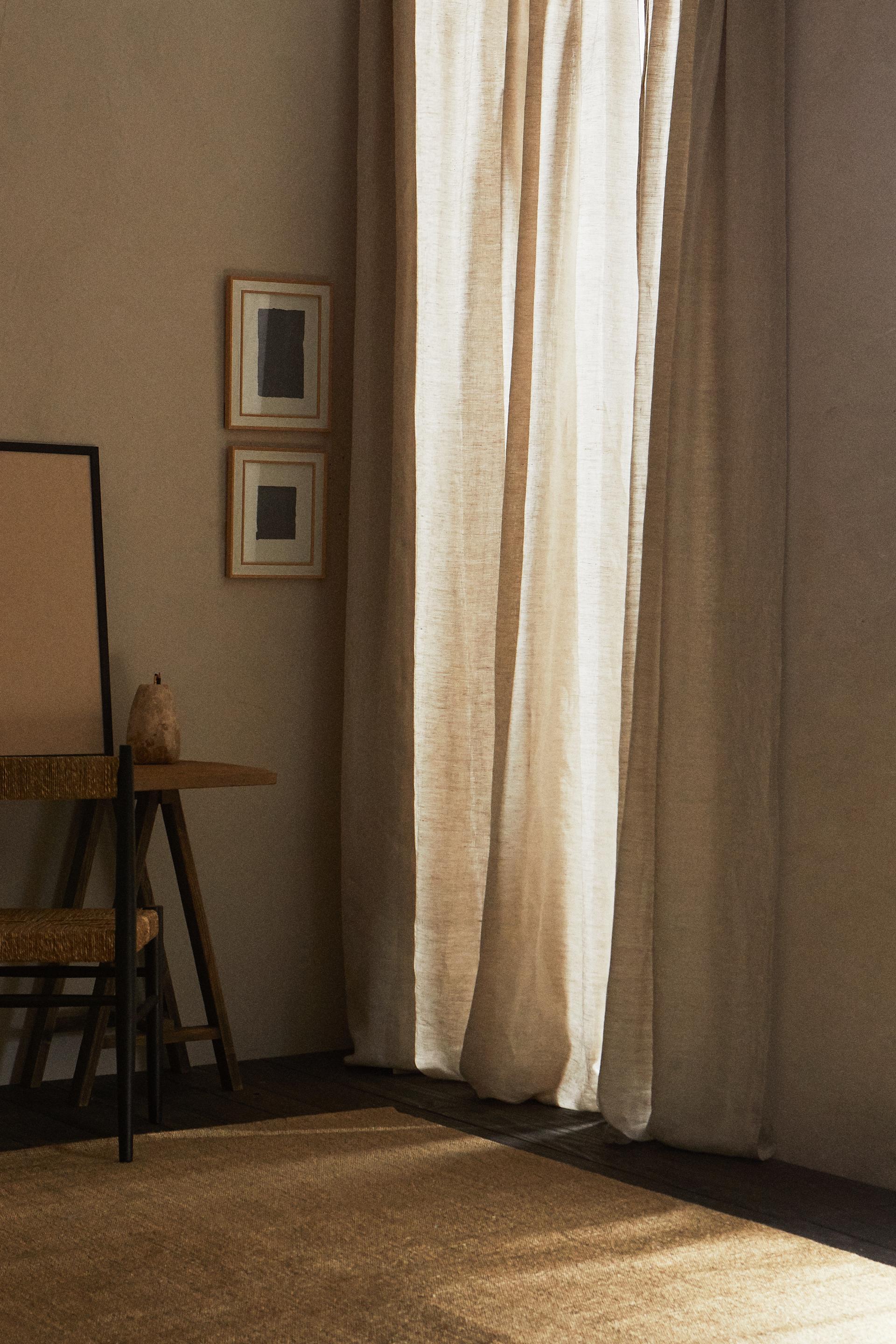 ウォッシュリネン カーテン ホワイト Zara Japan 日本 ウォッシュリネン カーテン ホワイト Zara Japan 日本