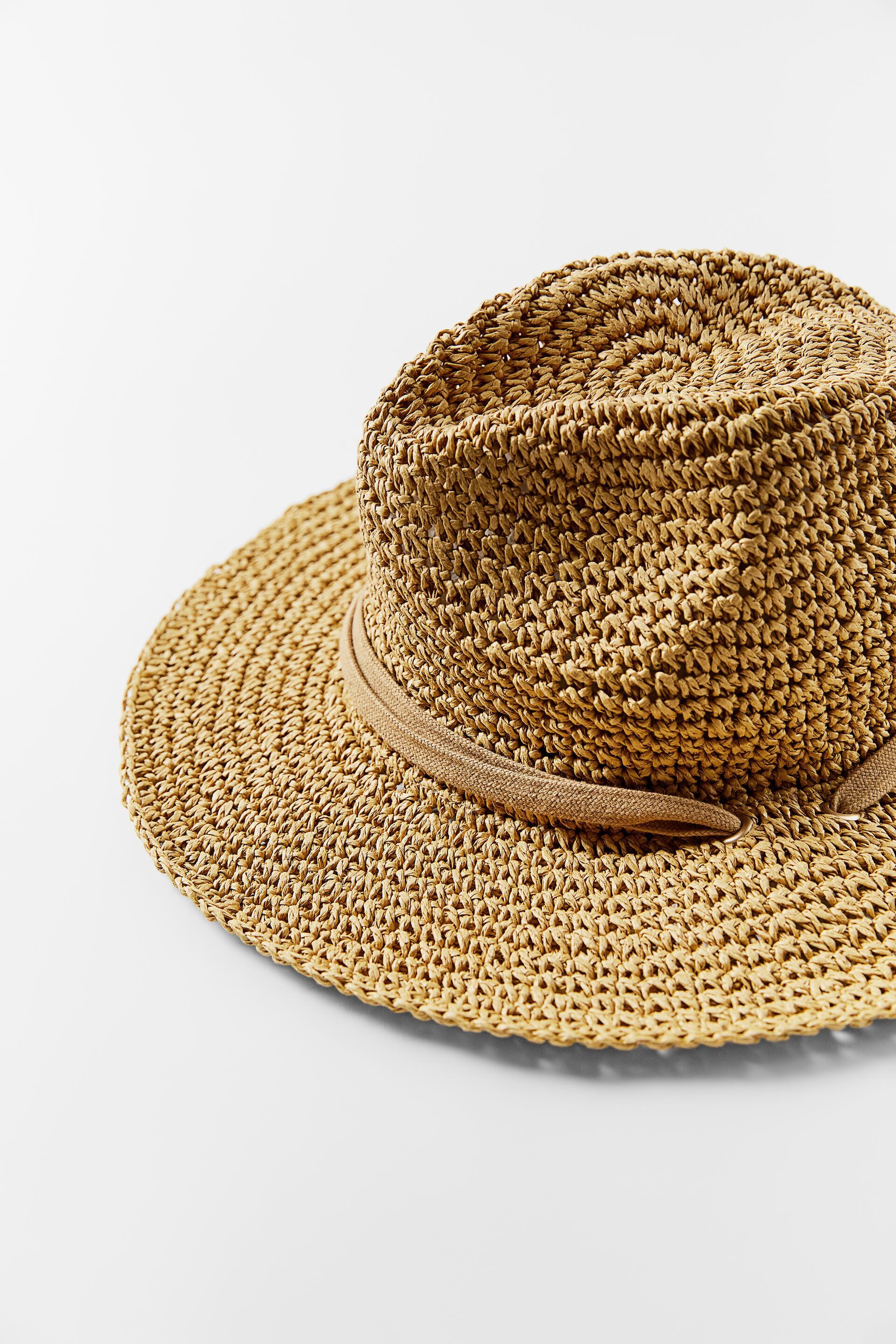 WOVEN HAT - Natural | ZARA Australia