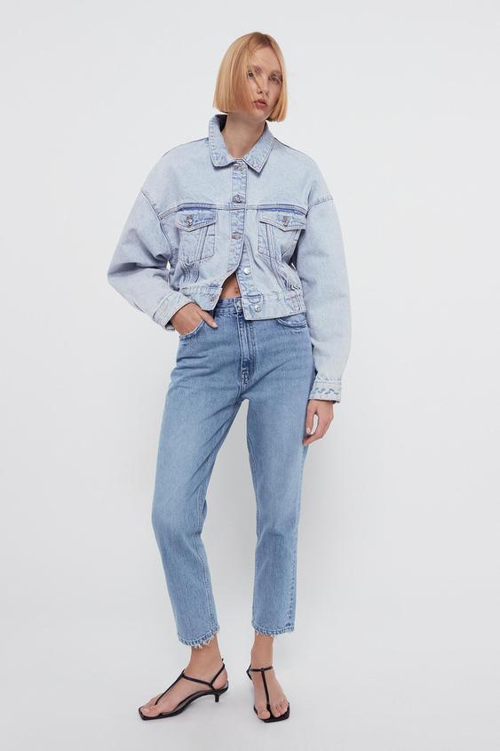 denim zara jacket