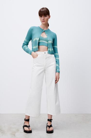 Calças Jeans Brancas Jeans Mulher | ZARA Brasil