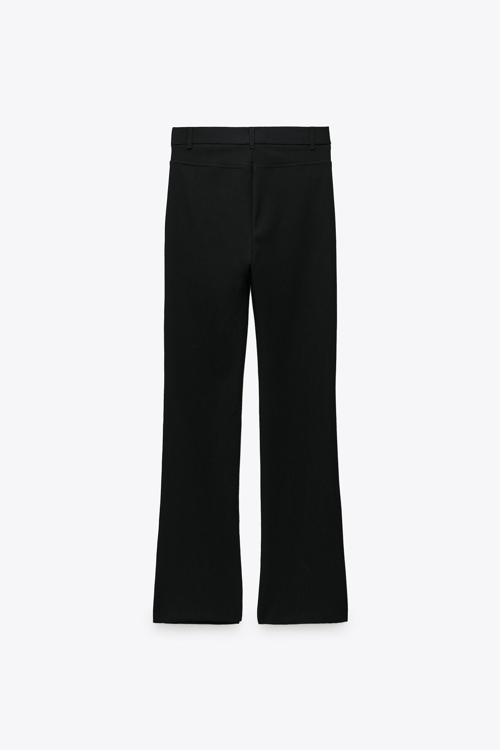 SPLIT HEM LEGGINGS - Black | ZARA Australia