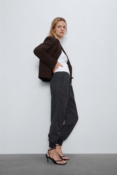 Pantalones Jogger de Mujer | ZARA Chile