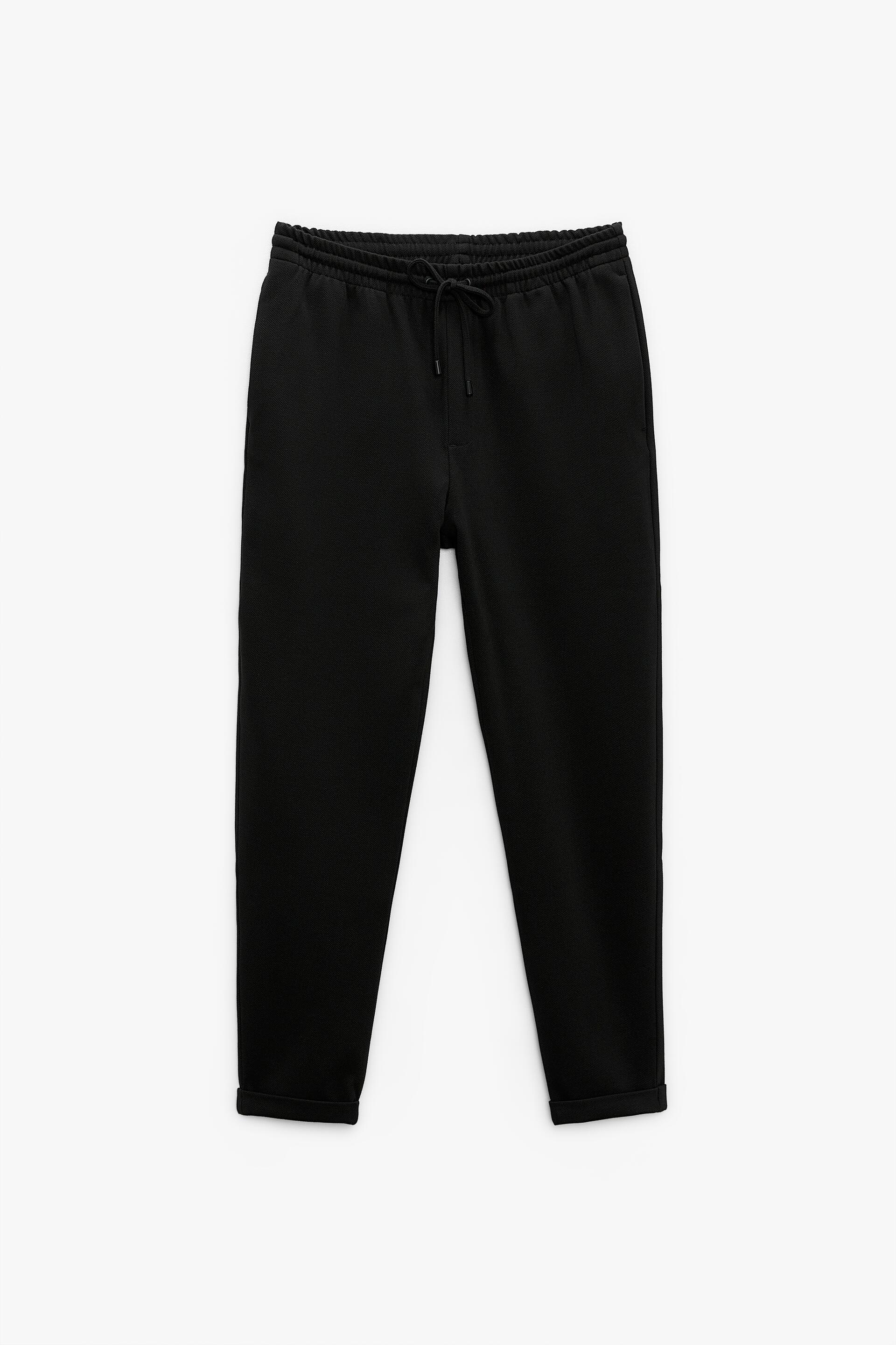 COMFORT FIT JOGGER WAIST TROUSERS - Ink blue | ZARA Australia