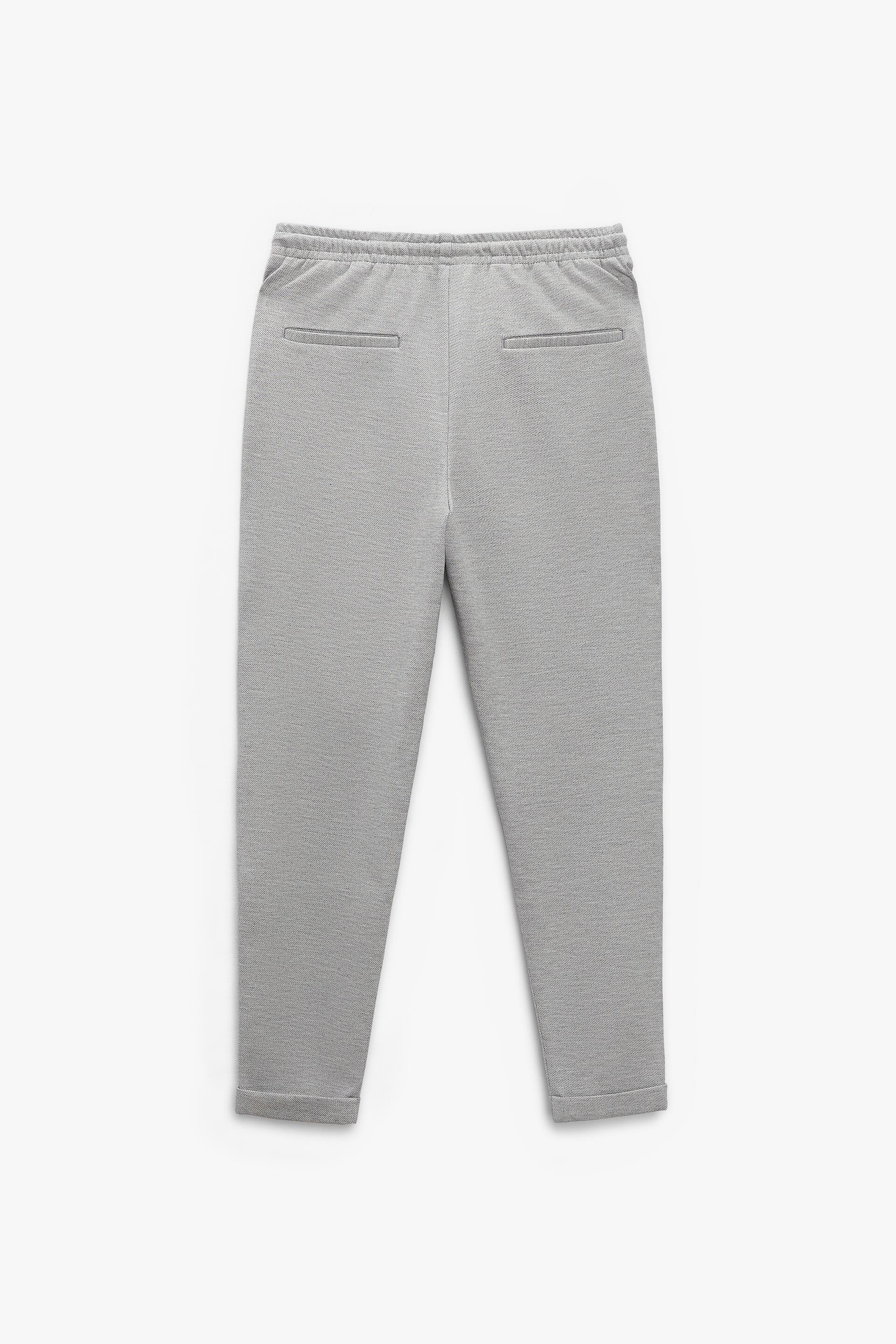 COMFORT FIT JOGGER WAIST TROUSERS - Ink blue | ZARA Australia