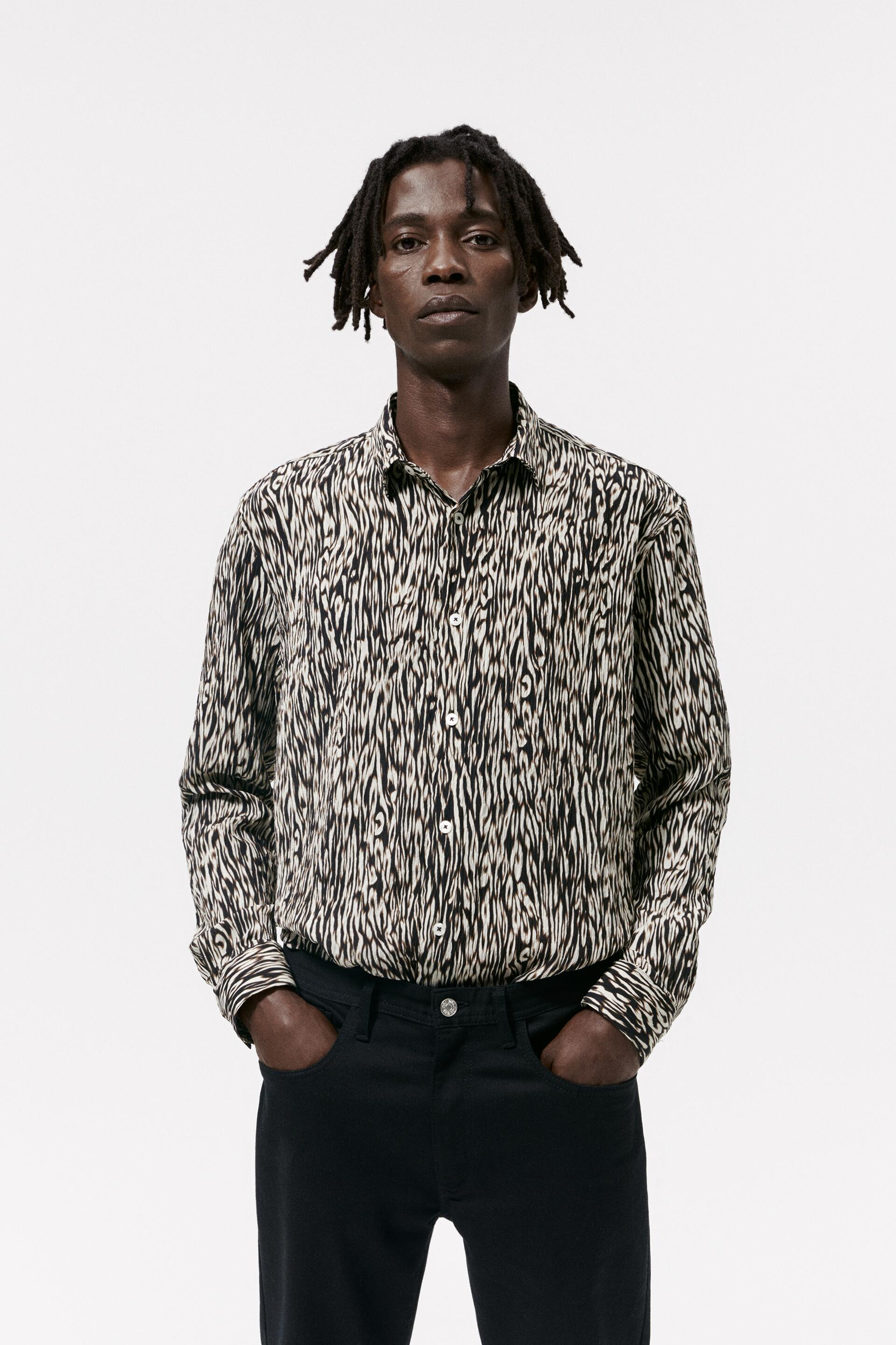 ANIMAL PRINT SHIRT - Leopard | ZARA 