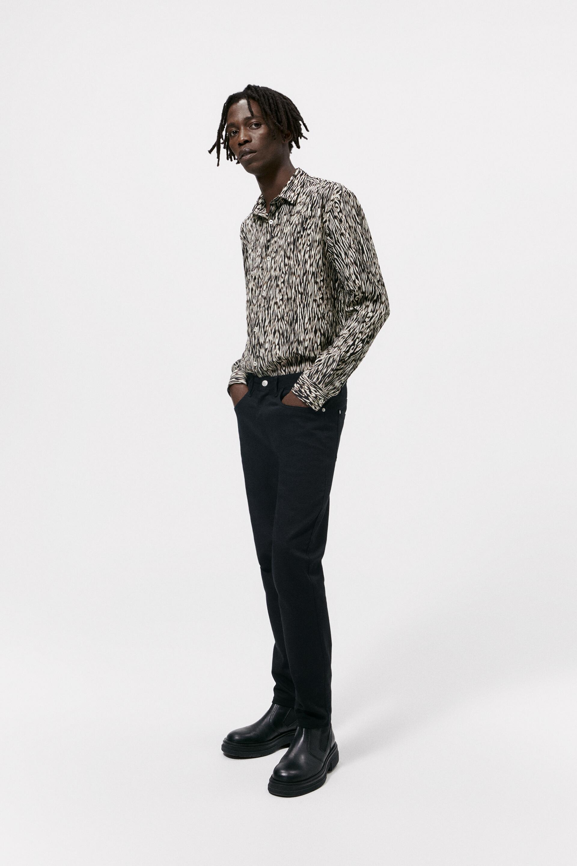ANIMAL PRINT SHIRT - Leopard | ZARA 