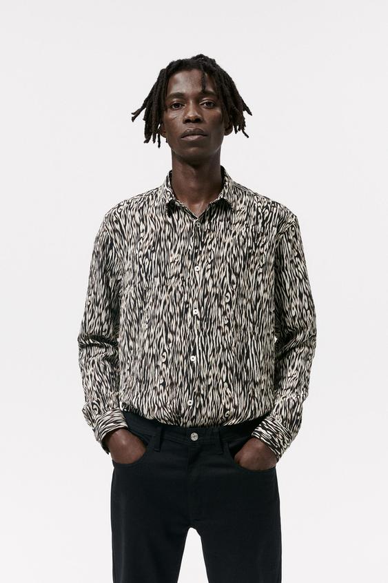 ANIMAL PRINT SHIRT - Leopard | ZARA 