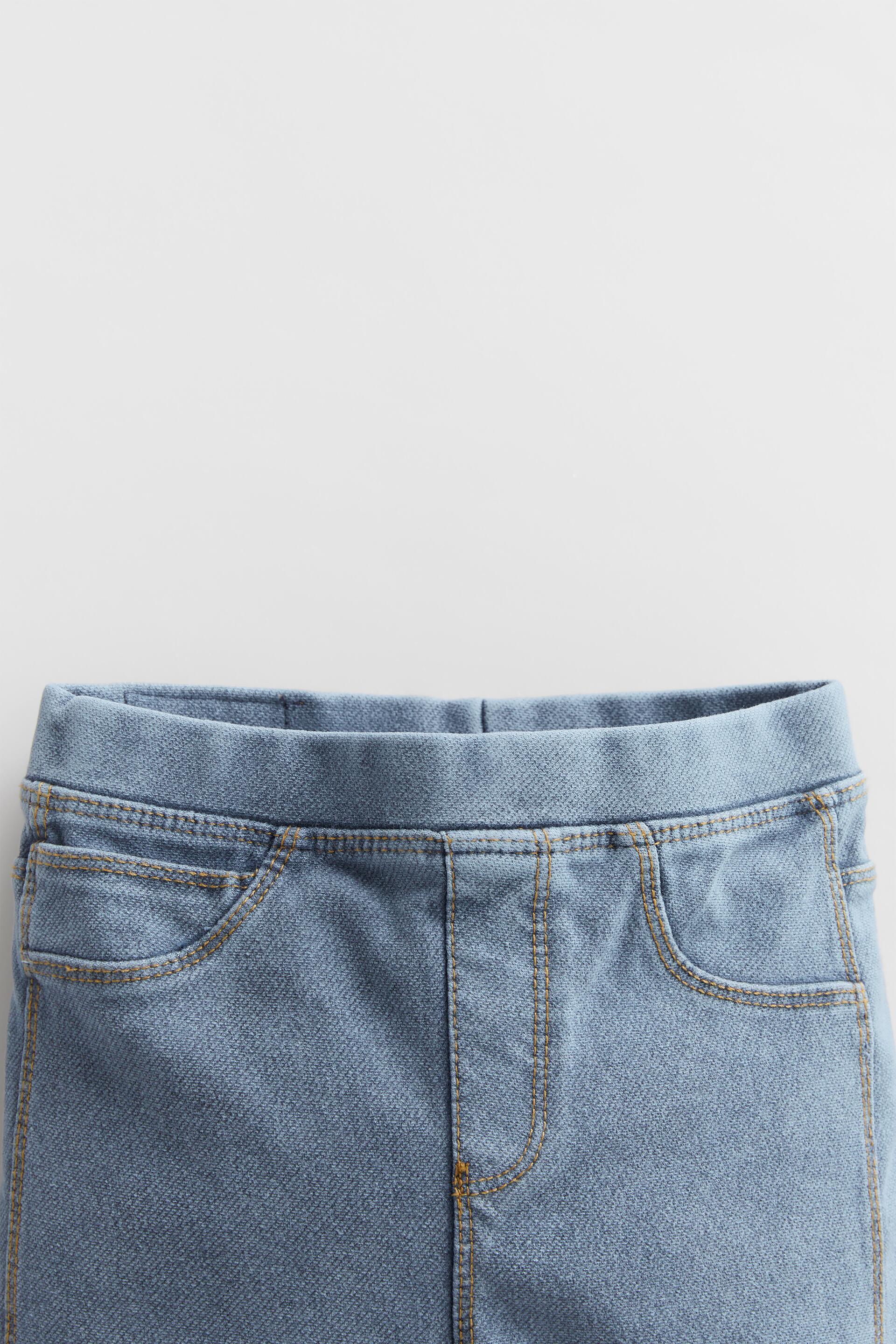 BASIC JEGGINGS - Blue | ZARA Australia