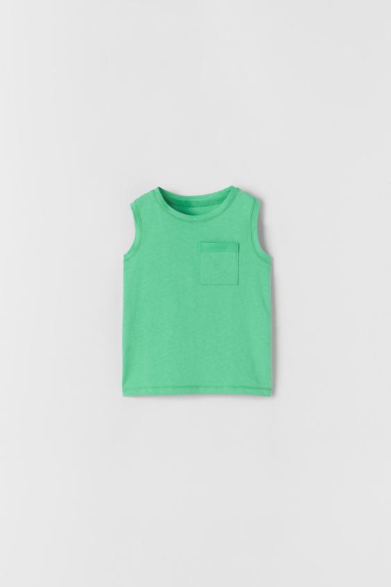 zara vest top