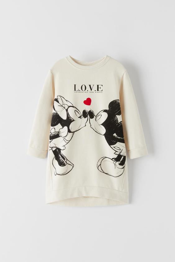 zara mickey dress