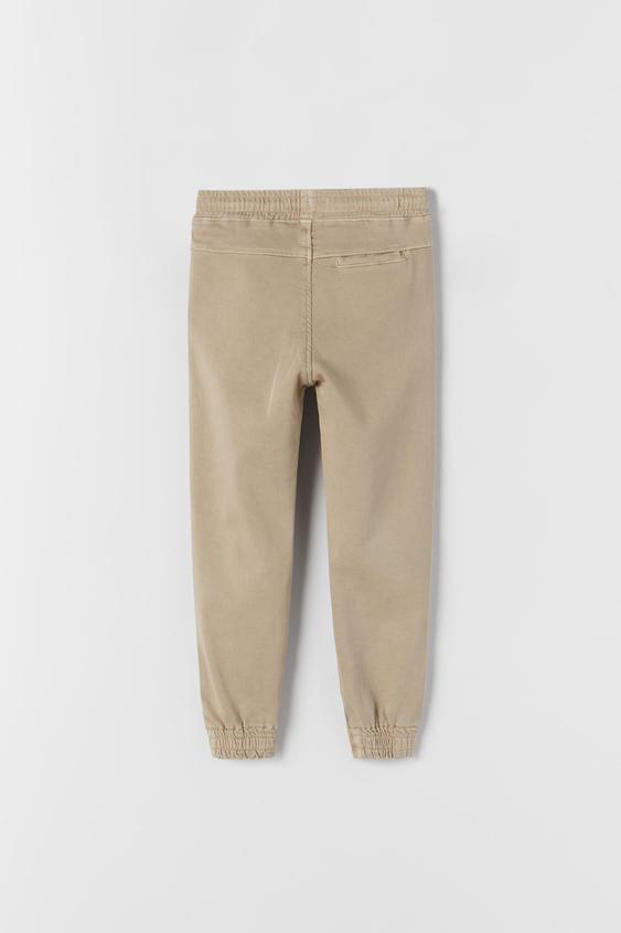 JOGGER TROUSERS - Light beige | ZARA Australia