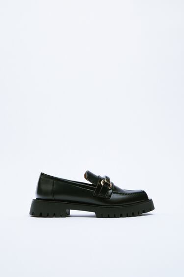 FLAT TRACK SOLE LOAFERS