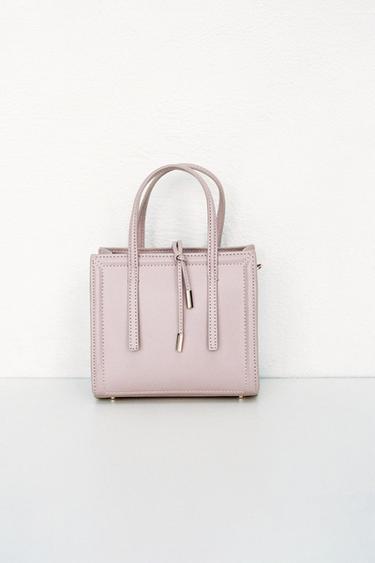 Pink bag zara clearance