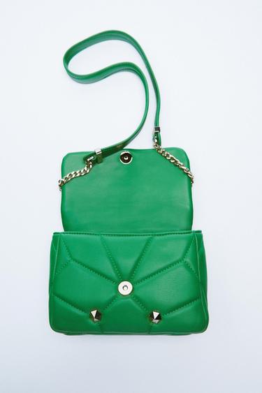Imagem 3 de BOLSA TIRACOLO ACOLCHOADA COM TACHAS da Zara