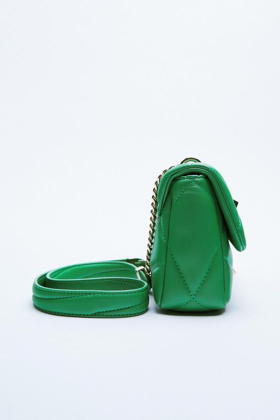 Imagem 1 de BOLSA TIRACOLO ACOLCHOADA COM TACHAS da Zara