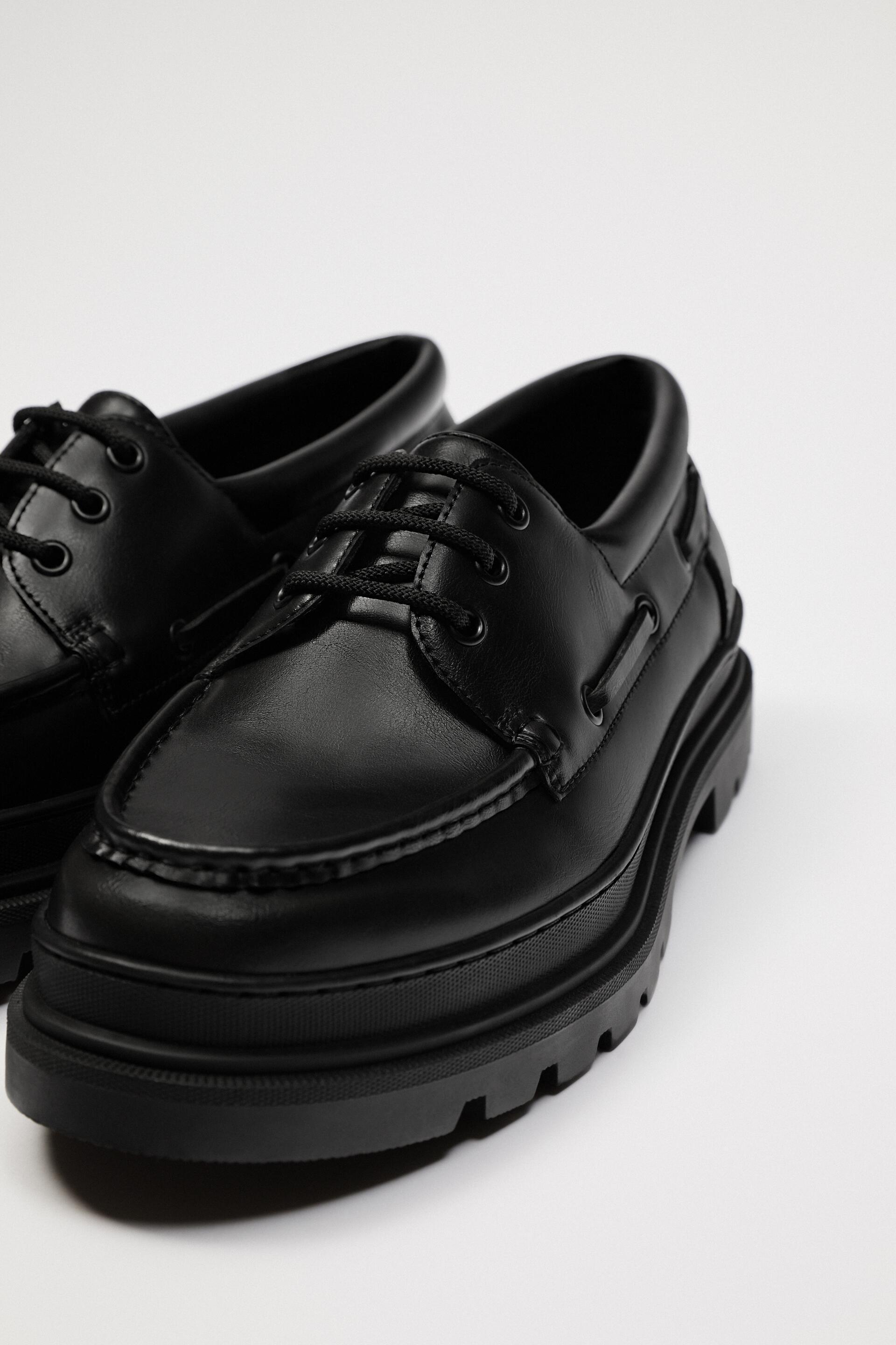 Zara CHUNKY DECK SHOES - 141280658-040-