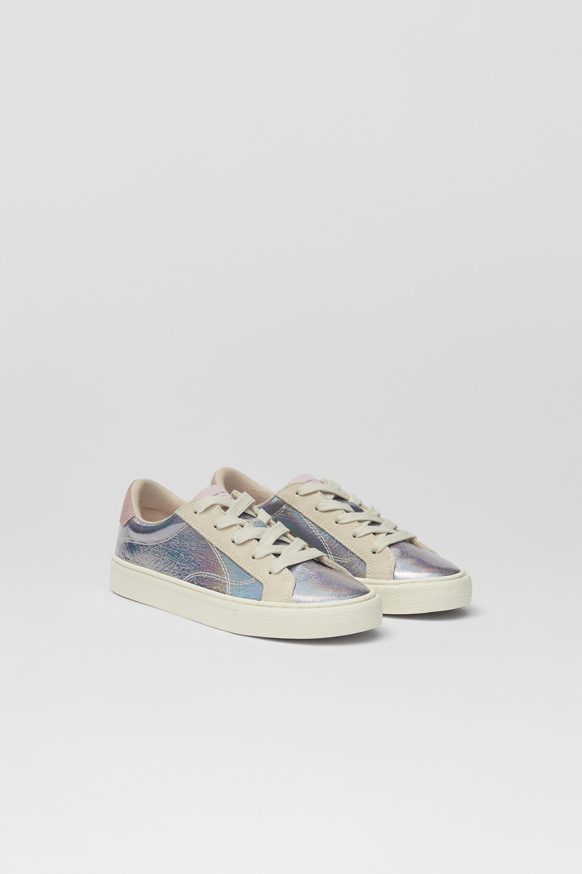 zara sparkly trainers