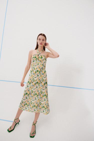 花柄ワンピース レディース 最新コレクション Zara 日本 花柄ワンピース レディース 最新コレクション Zara 日本