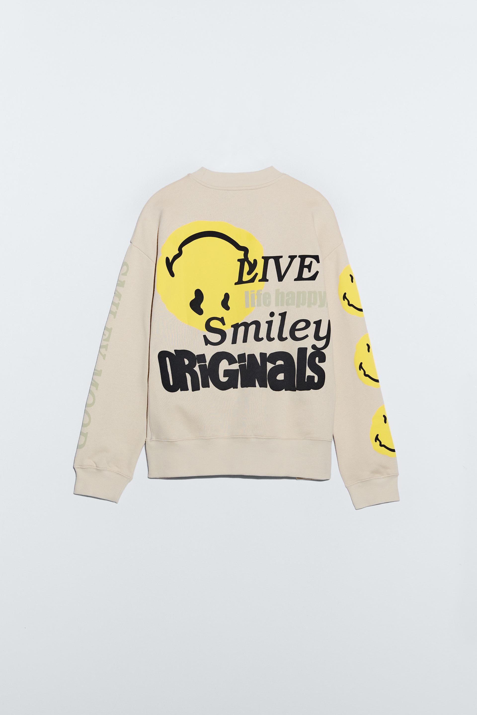 Smiley sweater zara Clearance