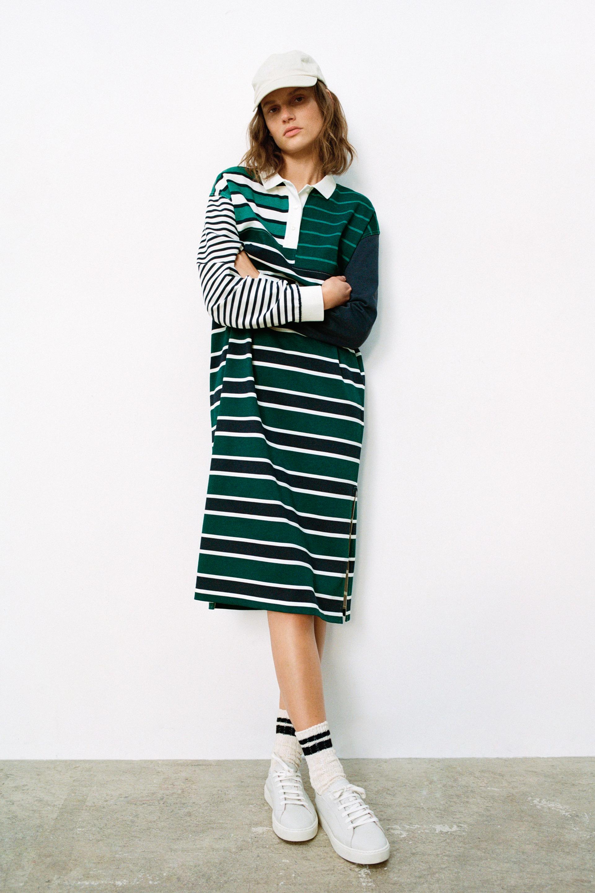 ストライプワンピース Zara Japan 日本 ストライプワンピース Zara Japan 日本