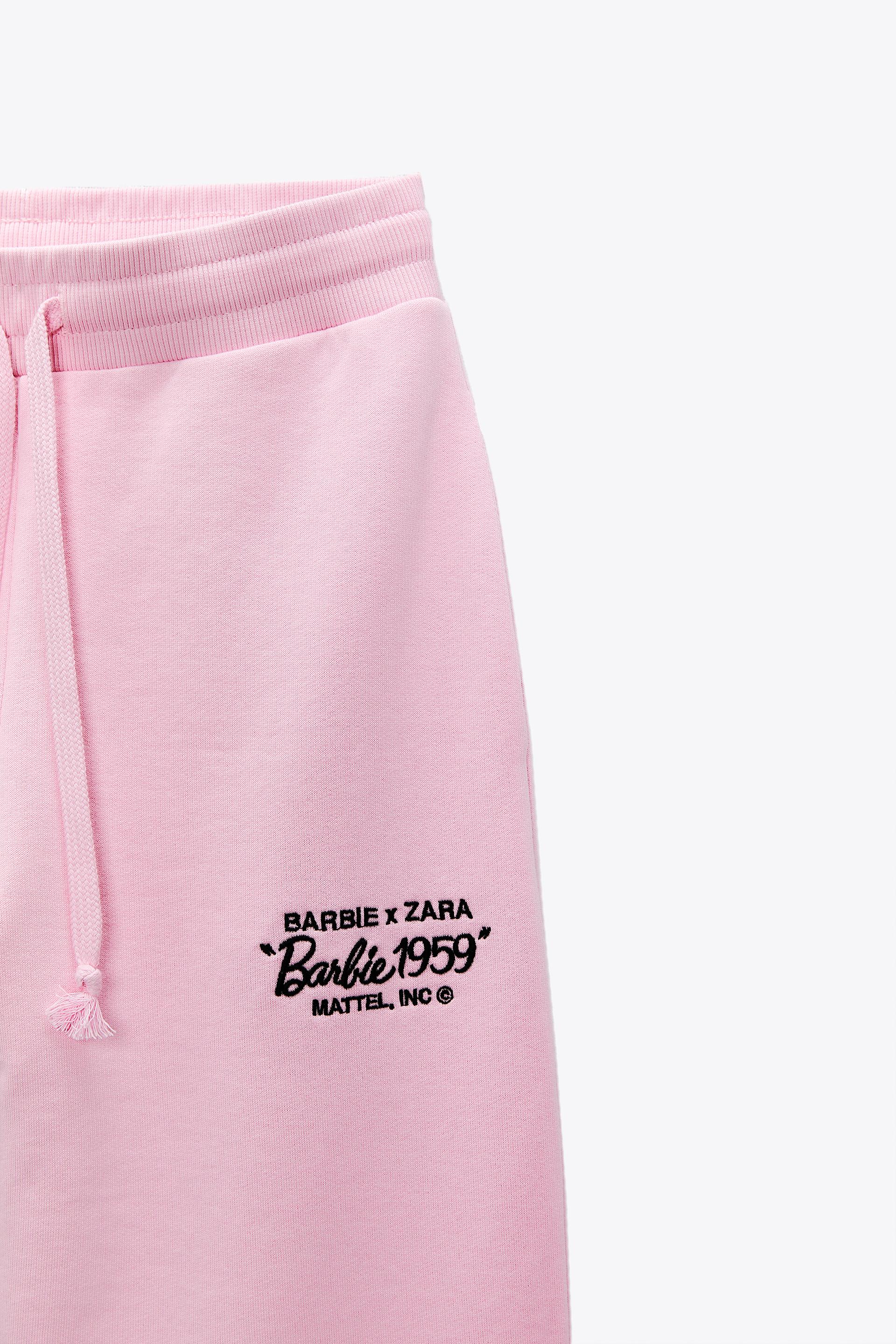BARBIE ® X ZARA JOGGER TROUSERS - Pink 