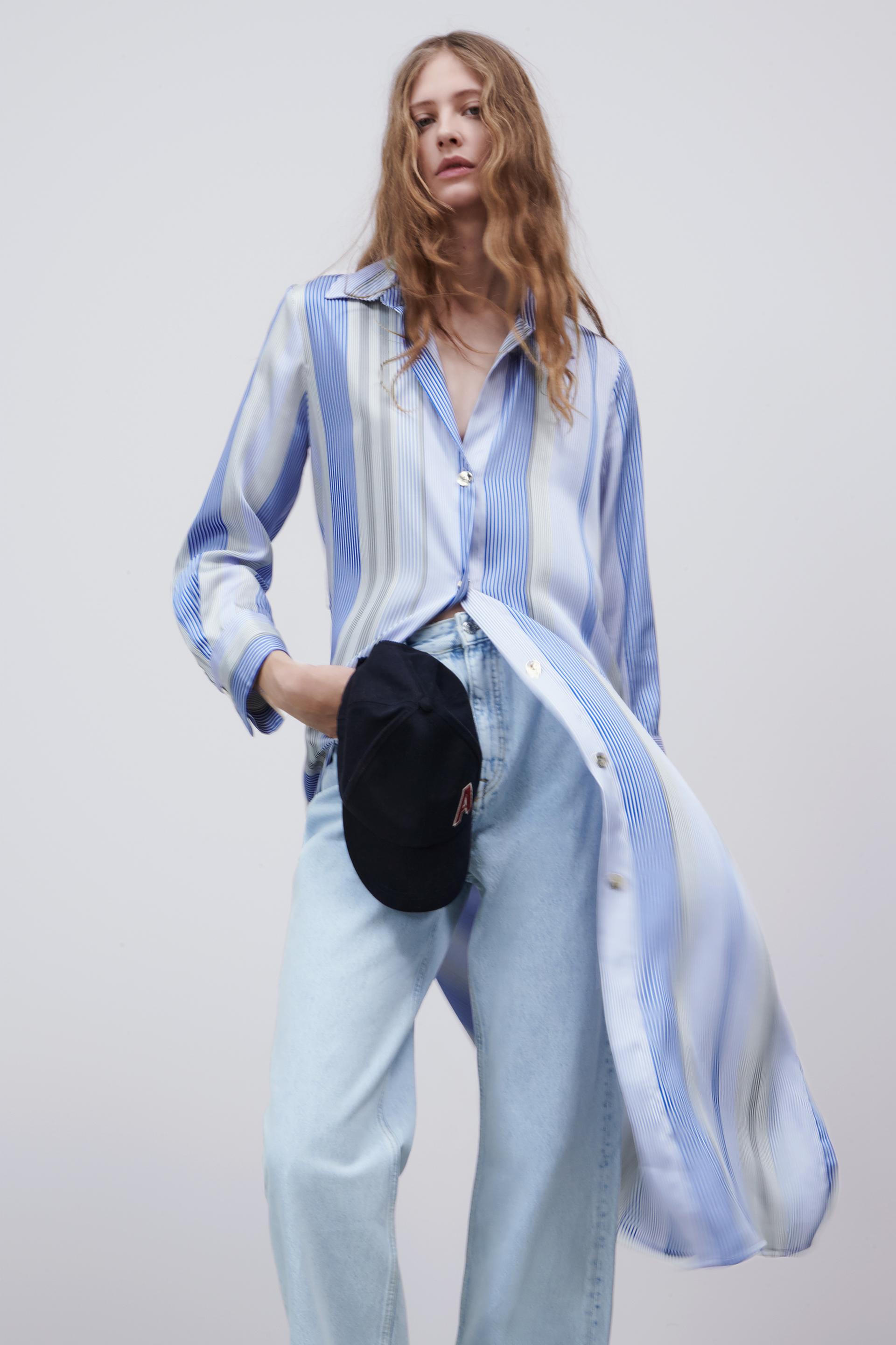 ベルト付きストライプ柄ワンピース Zara Japan 日本 ベルト付きストライプ柄ワンピース Zara Japan 日本