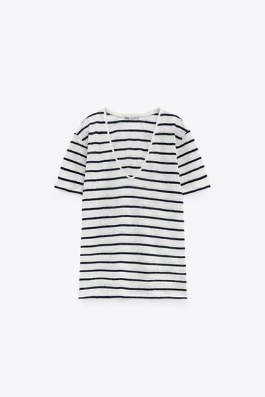 V-neck T-shirts Woman | ZARA Australia