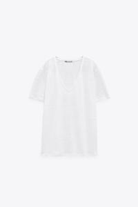 Camisetas Básicas de Mujer | Nueva Colección Online | ZARA Chile