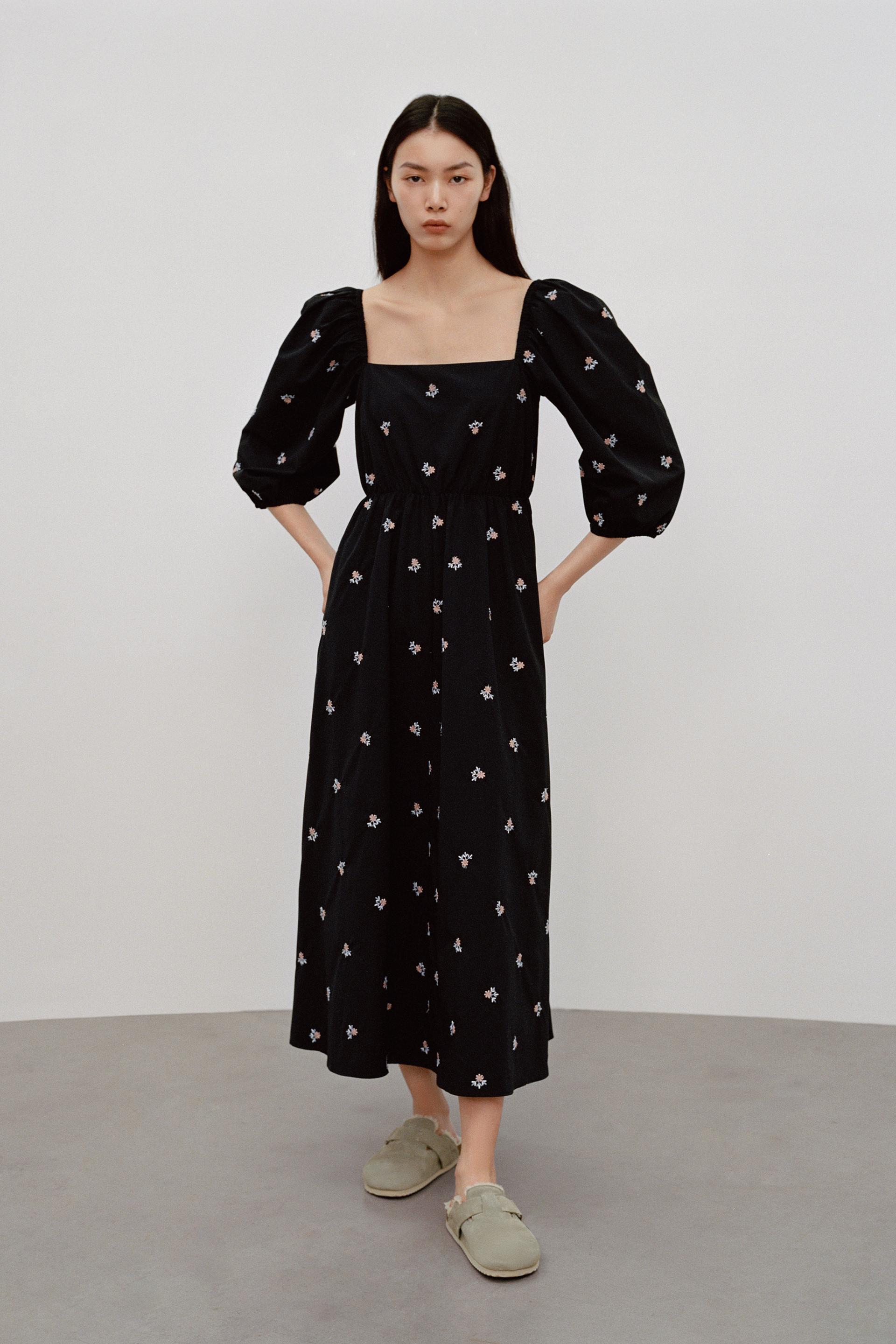 エンブロイダリー ワンピース Zara Japan 日本 エンブロイダリー ワンピース Zara Japan 日本